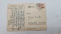Originalt brev sendt til Ejnar Vaaben (Lederen af det første danske nazistiske parti)