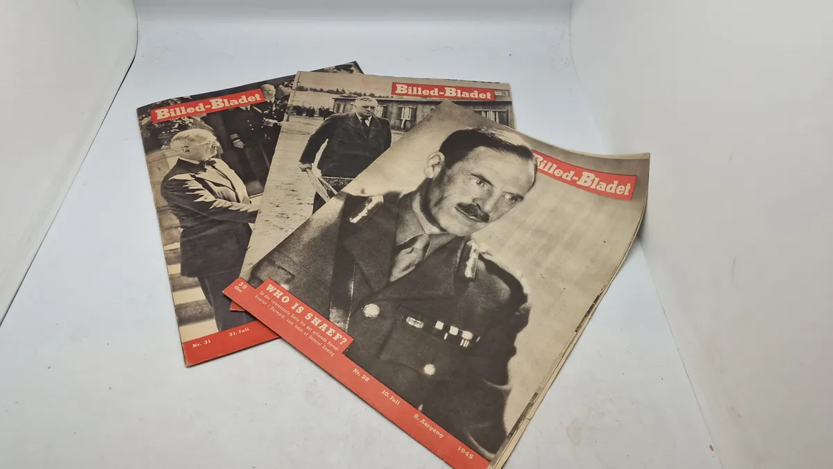Samling billed-bladet, ww2 (bemærk den med Frits Clausen)