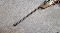 Veludført luftgevær, 4,5 mm