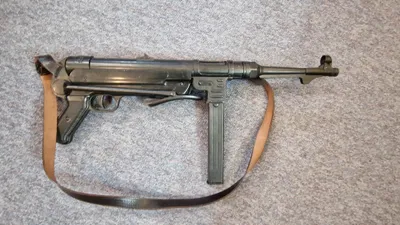 Veludført MP40 replika Metal, med den rigtige vægt