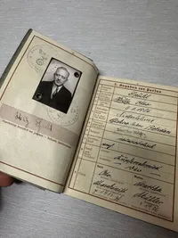 Originalt Tysk WW2 Wehrpass