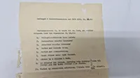 Originalt Dokument der beskriver de tyske krav til den danske regering under Anden Verdenskrig, som førte til indførelsen af undtagelsestilstand i Danmark