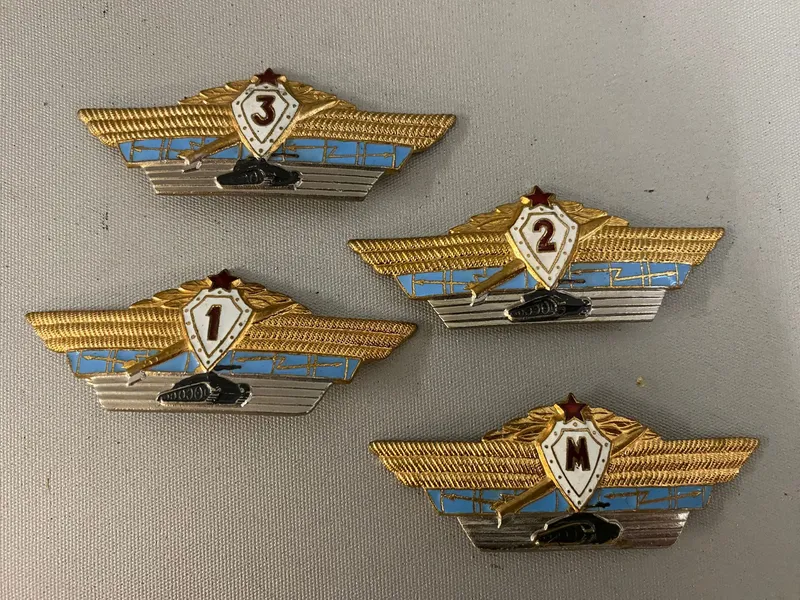 Originale Russiske kampvognsmærker