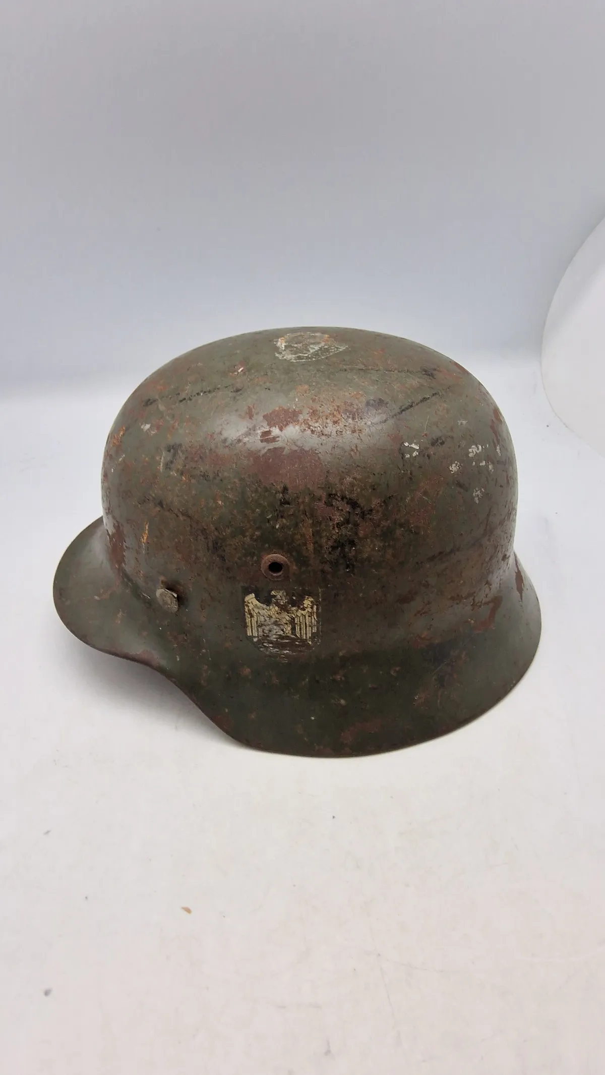 Original M/35 hjelm med decal