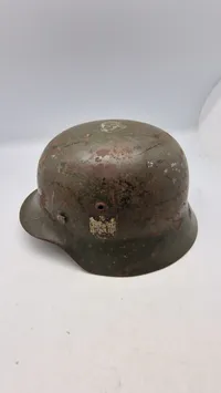Original M/35 hjelm med decal