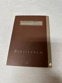 Original Tysk arbejdsbog