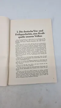 Originalt SS hæfte: Der Weg Zum Reich