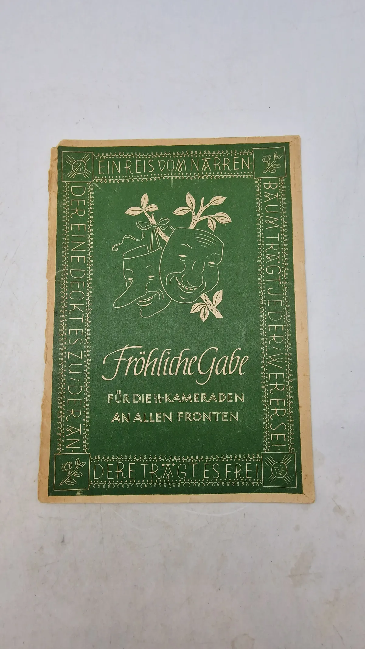 Originalt hæfte: Fröhliche Gabe für die SS-Kameraden an allen Fronten