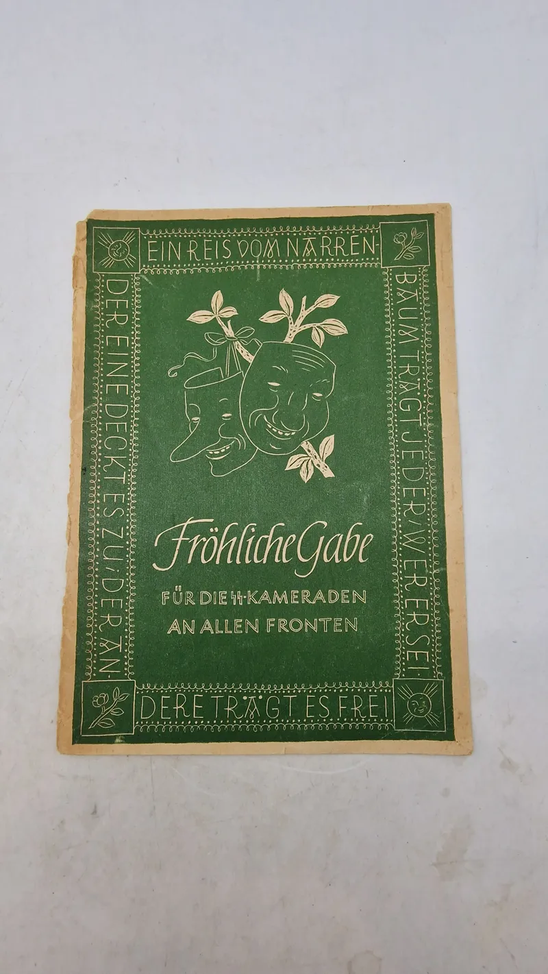 Originalt hæfte: Fröhliche Gabe für die SS-Kameraden an allen Fronten