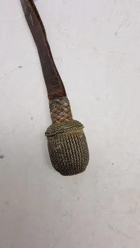 Original urkæde som sabel portepé