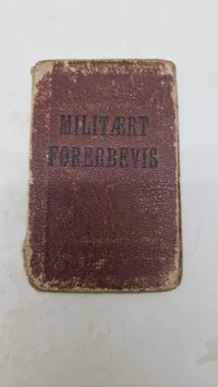 Originalt lot på soldat fra det danske forsvar