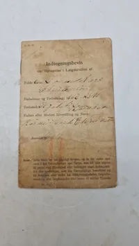 Originalt lot på soldat fra det danske forsvar