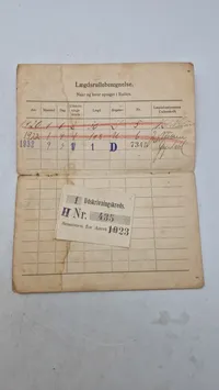 Originalt lot på soldat fra det danske forsvar