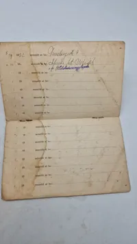 Originalt lot på soldat fra det danske forsvar