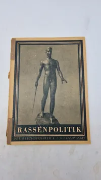 Originalt SS hæfte: “Rassenpolitik“