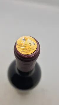 Château du Carillon Fronsac rødvin fra 1996 med fin væskestand