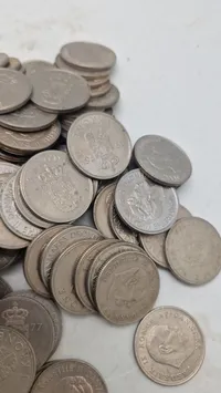 Samling danske 1 kroner