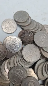 Samling danske 1 kroner