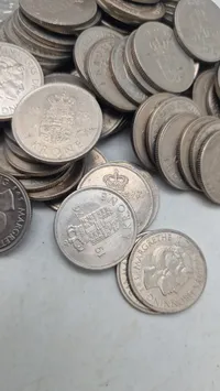 Samling danske 1 kroner