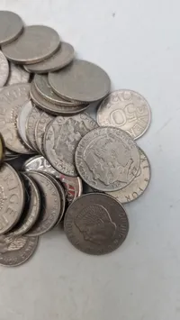 Samling svenske mønter