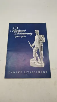 Hæfte og postkort. Danske livregiment