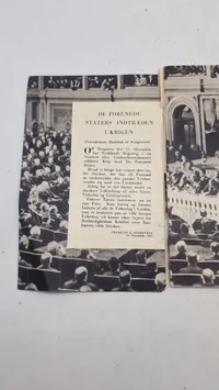 Originalt hæfte “Amerika i krig”