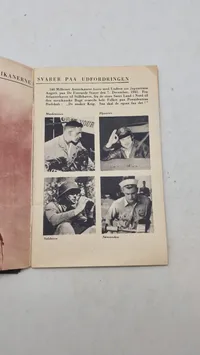 Originalt hæfte “Amerika i krig”