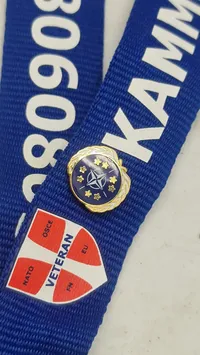 Veteran nøglesnor med pin