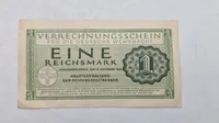 Original Eine Reichmark, ww2