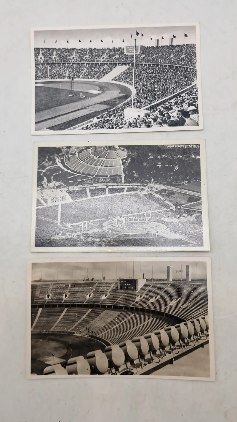 Originale postkort fra olympiaden i 1936