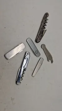 Samling foldeknive