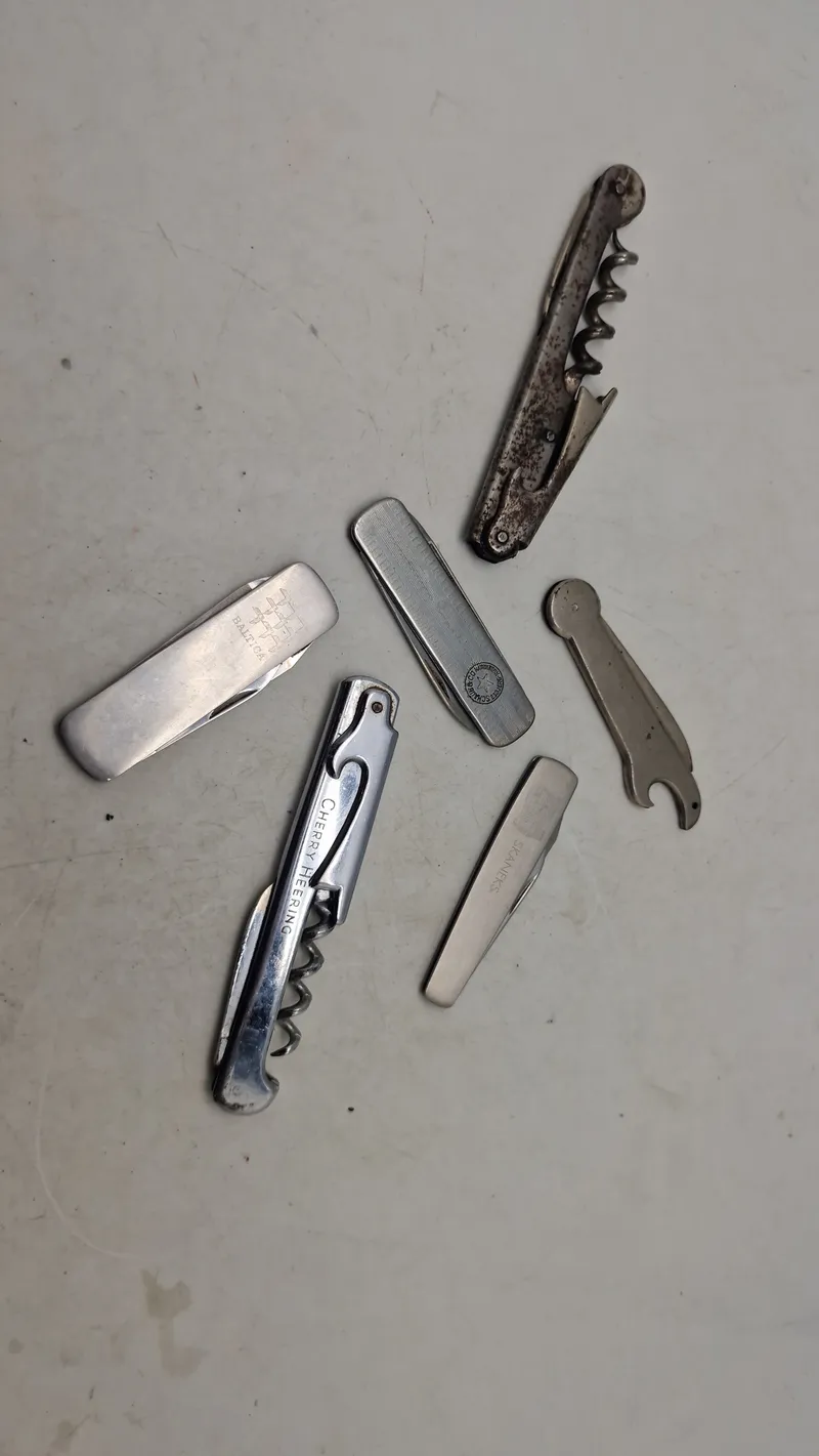 Samling foldeknive