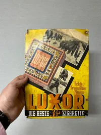 Original Tysk reklame for cigaret mærker med soldater mm.