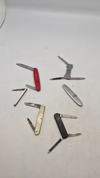 Samling foldeknive