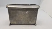 Tinæske med initialer, 1943 dateret