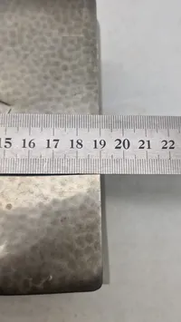 Tinæske med initialer, 1943 dateret