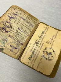 Original Tysk Soldbuch, godt udfyldt
