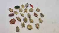 Samling regimentsmærker