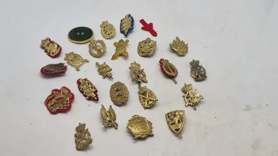 Samling regimentsmærker