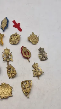 Samling regimentsmærker