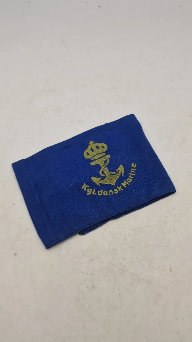 Originalt ww2 armbind, kongelig dansk marine