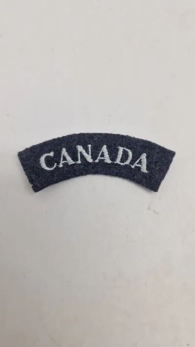 Original Canada patch RAF WW2