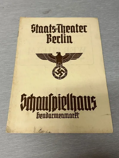 Originalt Tysk WW2 hæfte