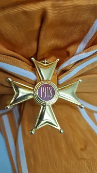 Original polsk Officerens Kors af Ordenen Polonia Restituta