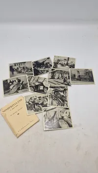 Samling originale fotos med etui fra besættelsen af Danmark