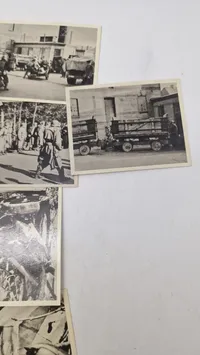 Samling originale fotos med etui fra besættelsen af Danmark