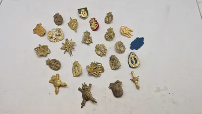Samling regimentsmærker