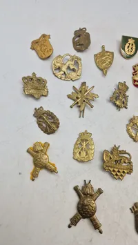 Samling regimentsmærker