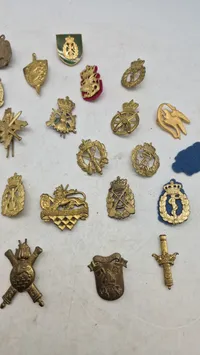 Samling regimentsmærker
