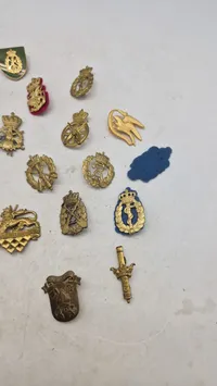 Samling regimentsmærker